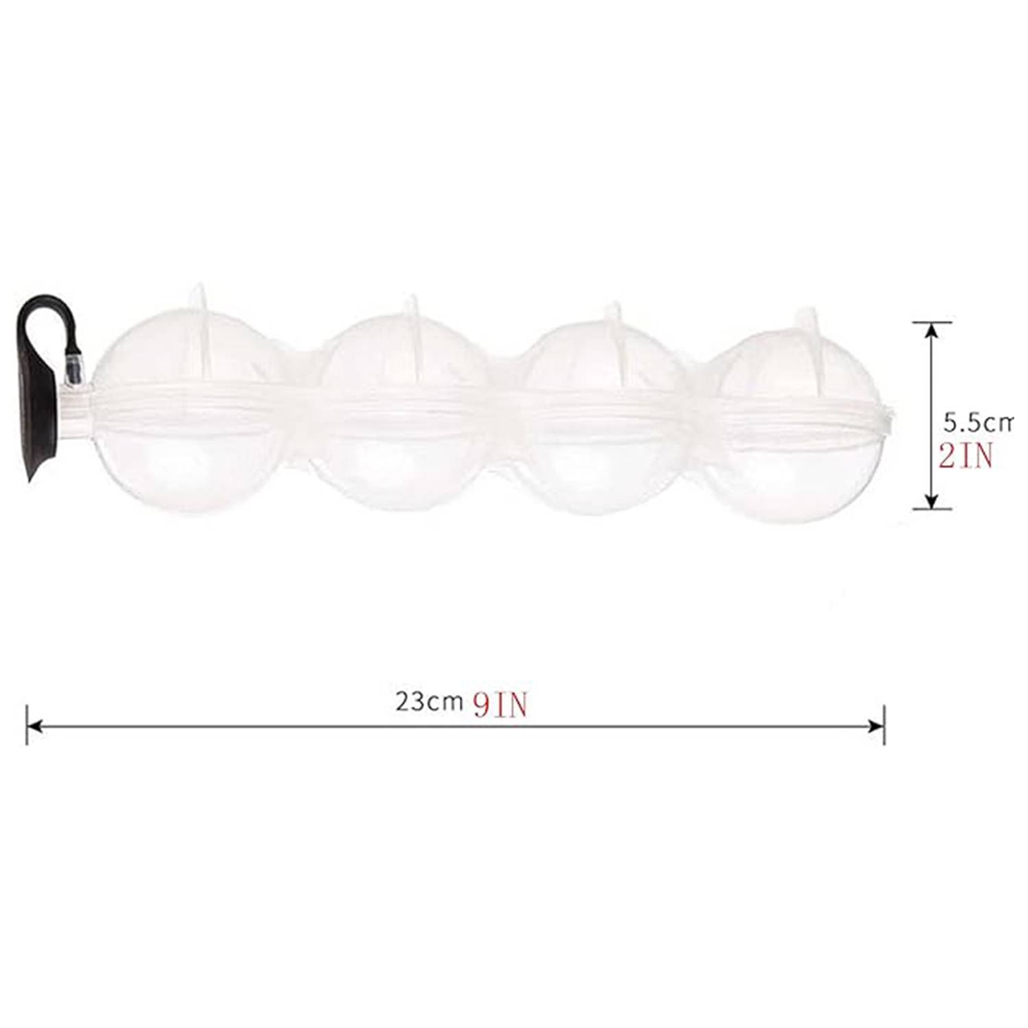 Four-Hole Round Ice Grid Mold 1