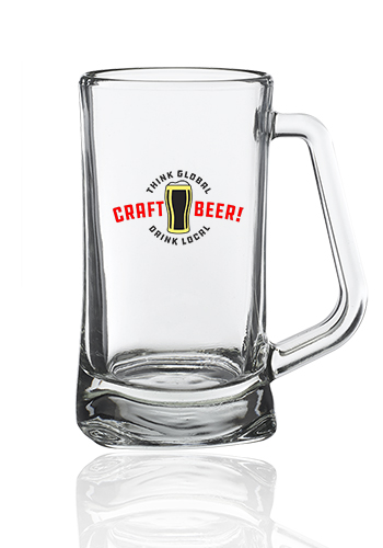 16 oz. Atenas Glass Beer Mugs 8