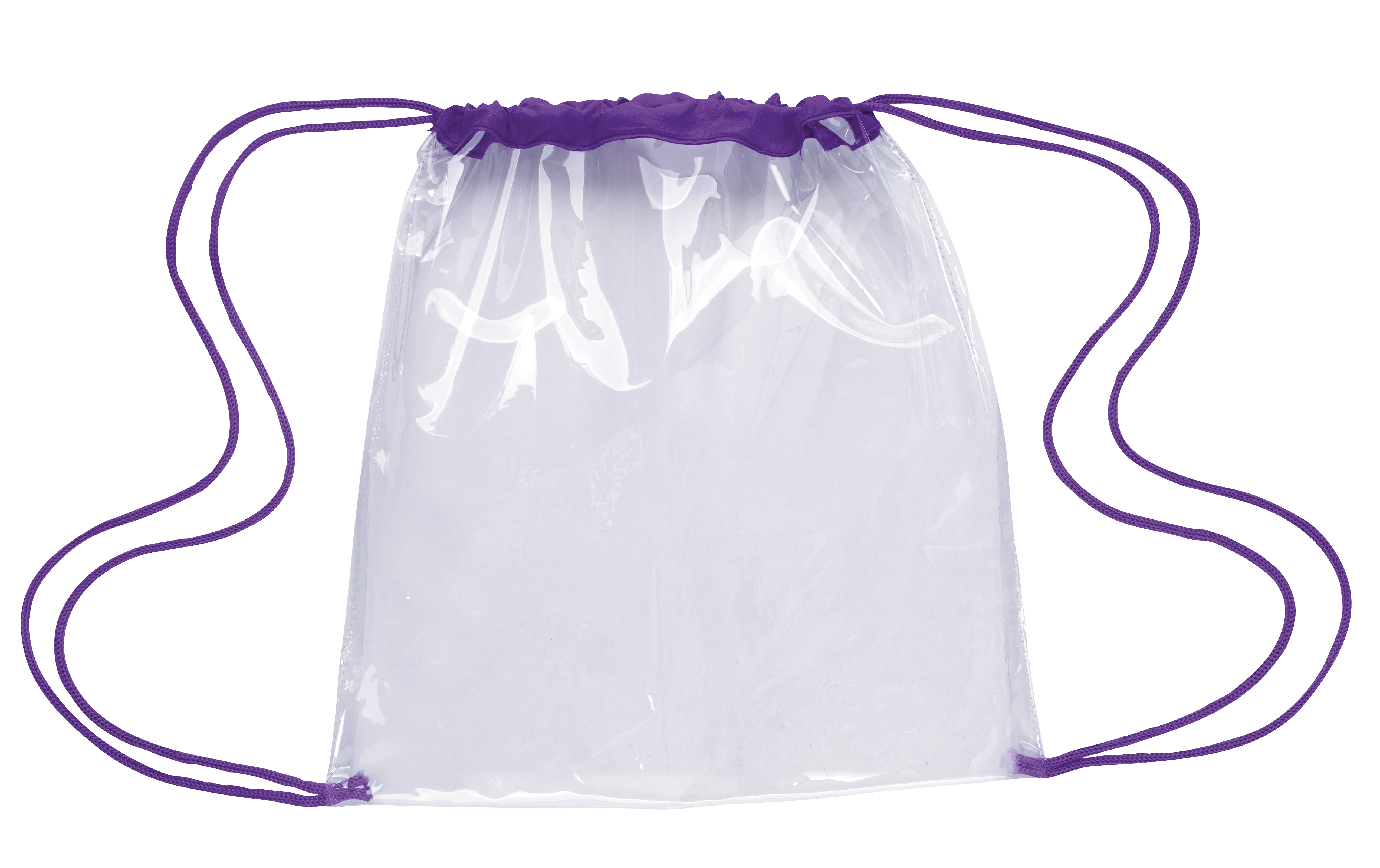 Good Value™ Clear Game Drawstring Backpack 16