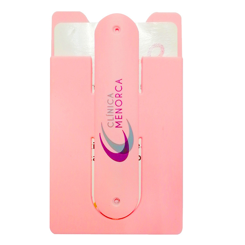 Silicone Card Holder w/Cell Phone Stand 13