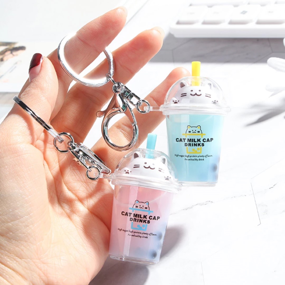 Milktea Designed Key Chain 4