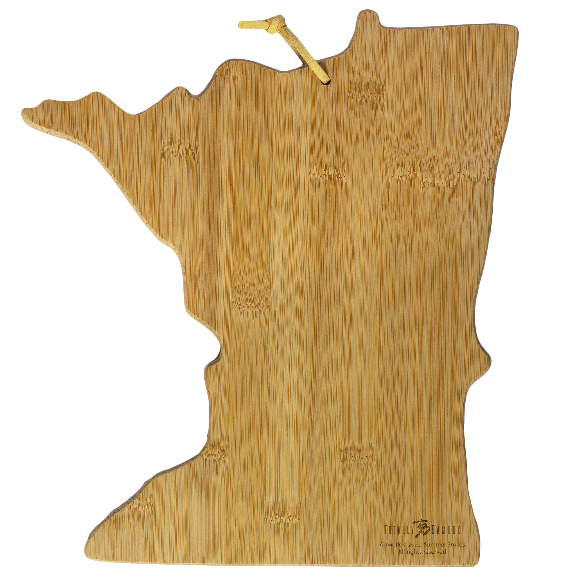 Minnesota State Shaped Serving and Cutting Board with Artwork by Summer Stokes 7