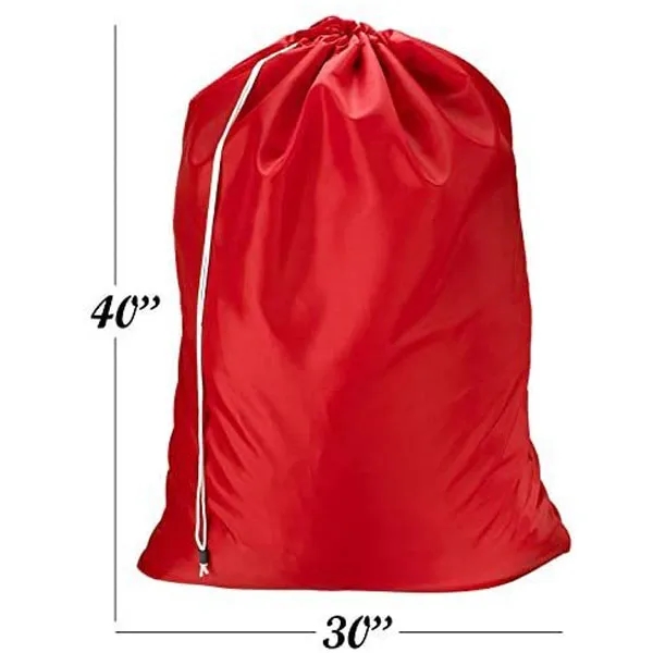 Custom Large Nylon Laundry Bag ( 30"X 40" ) 4
