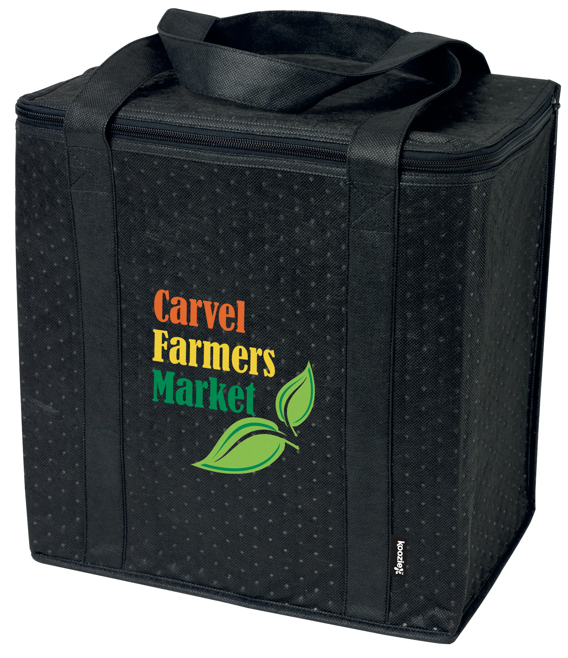 Zippered Insulated Grocery Tote