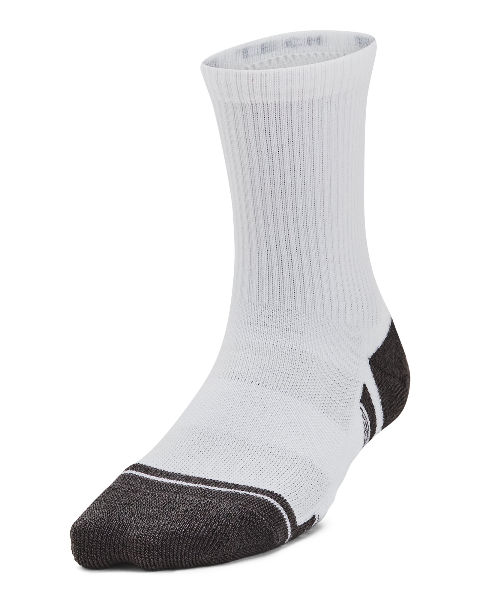 UA Performance Tech Kids' 3-Pack Crew Socks 6