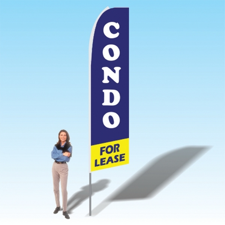 15FT Condo For Lease Advertising Banner Flag 2