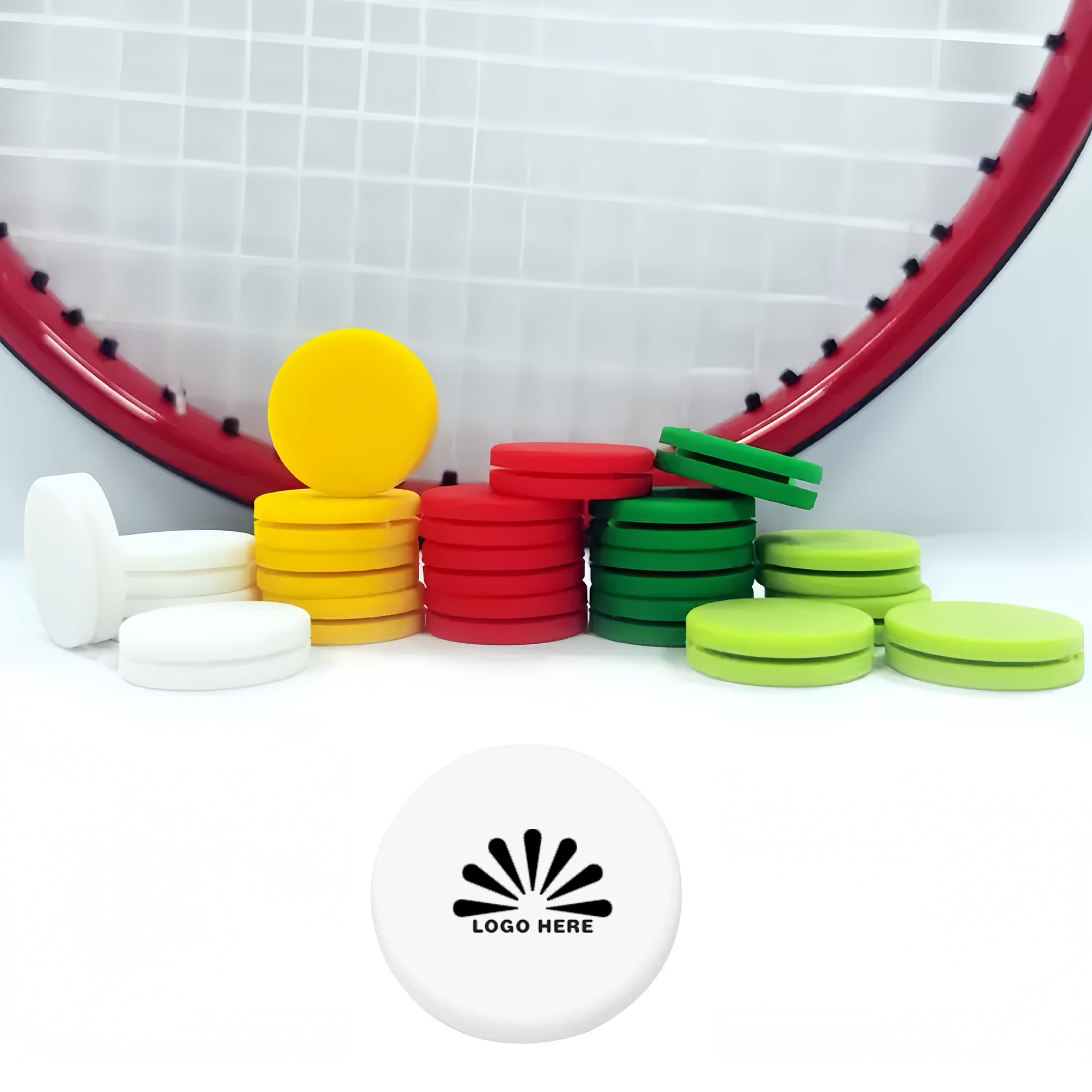 Premium Silicone Tennis Racket Shock Absorber 2