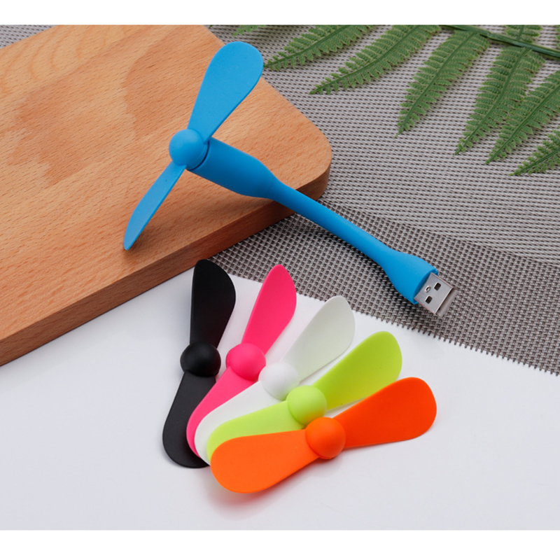 Portable USB Fan w/Flexible Arm 10