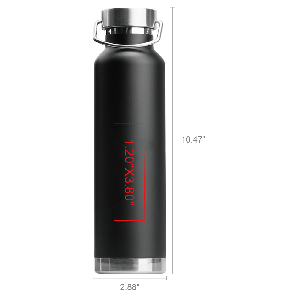 Owens 22oz Stainless Steel Water Bottle