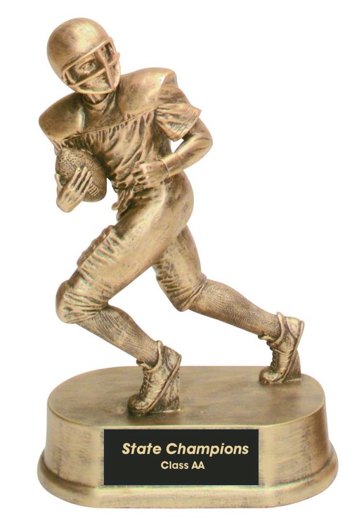 Football Antique Gold Figure Award 3