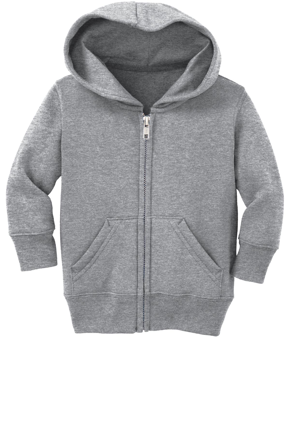 Port & Co Infant Core Fleece Full-Zip Hooded Sweatshirt. CAR78IZH 13