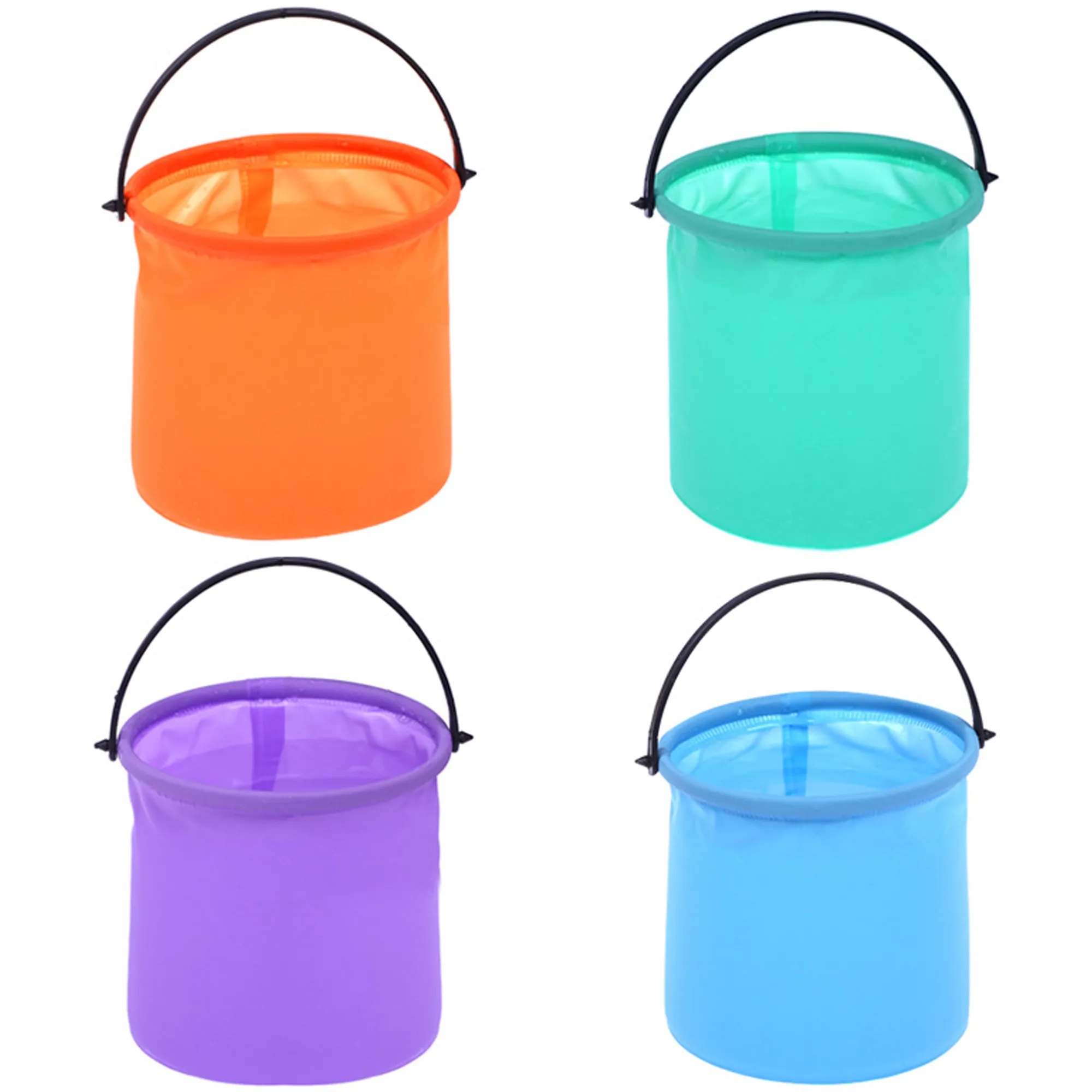 Foldable Portable Small Washing Bucket MOQ50 5