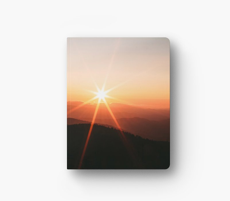 Softcover Notebook with Soft Touch Lamination - Medium 5