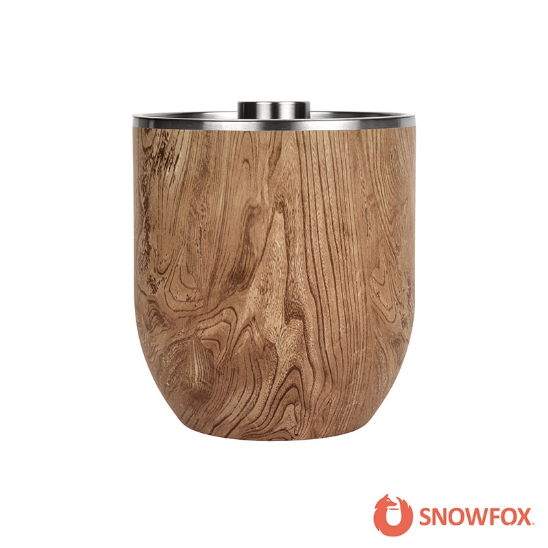 Snowfox® 3L Double Wall Stainless Steel, Vacuum Insulated Ice Bucket 33