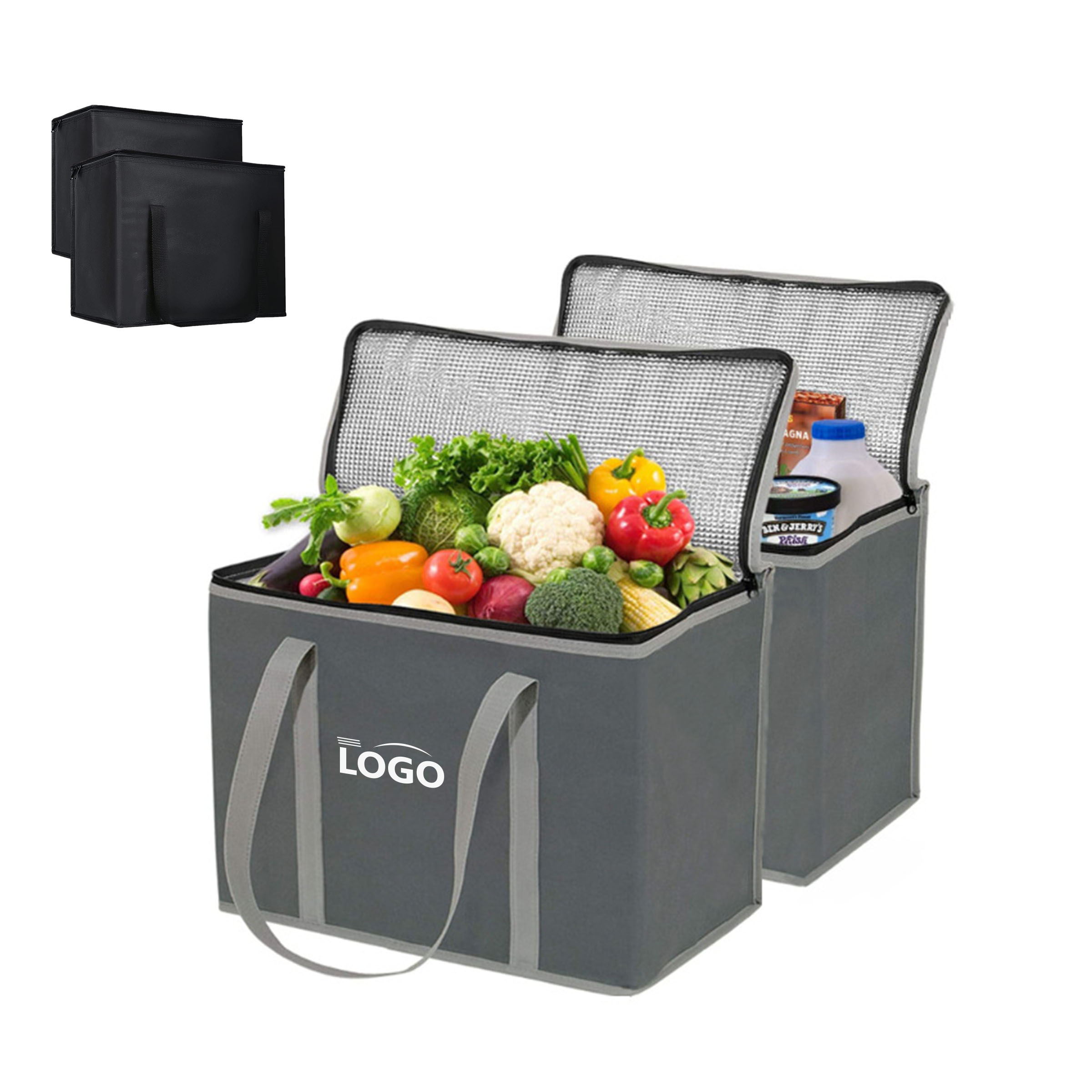 Portable Non-Woven Thermal Grocery Bag 4