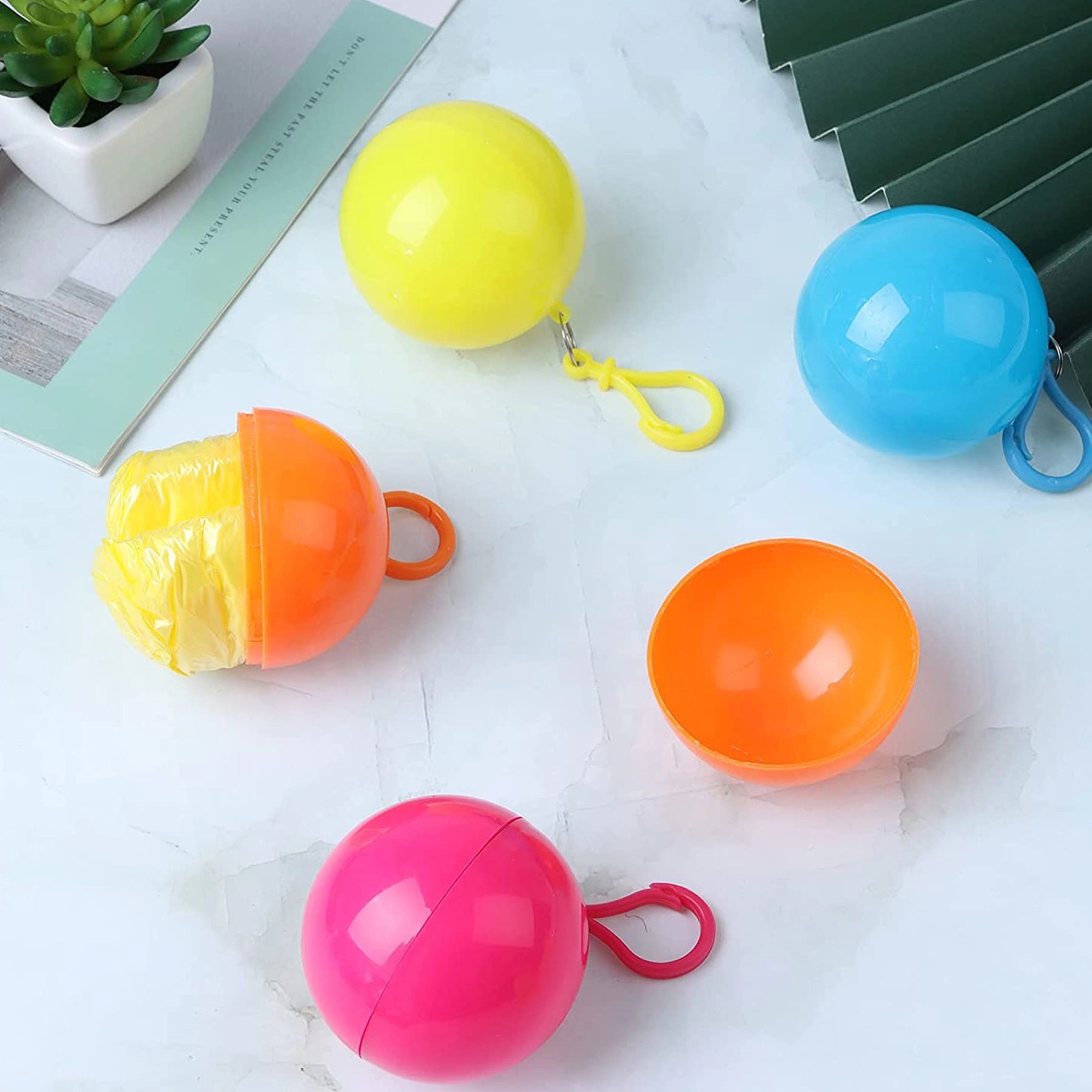 Advertising Disposable Raincoat for Adults with Ball 3