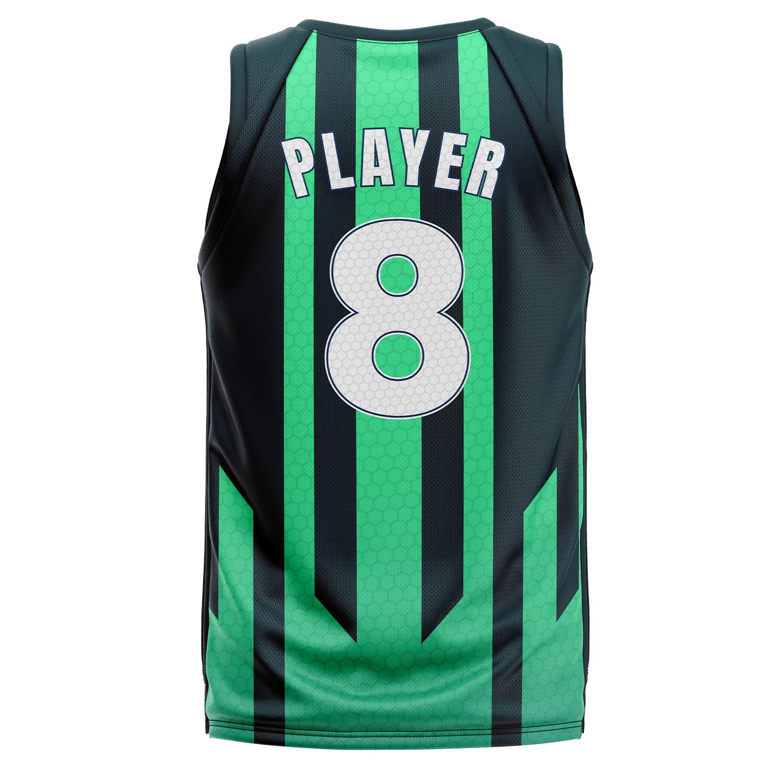 Unisex 160 GSM Football Mesh Custom Sublimated Performance Basketball V-Neck Tank 2