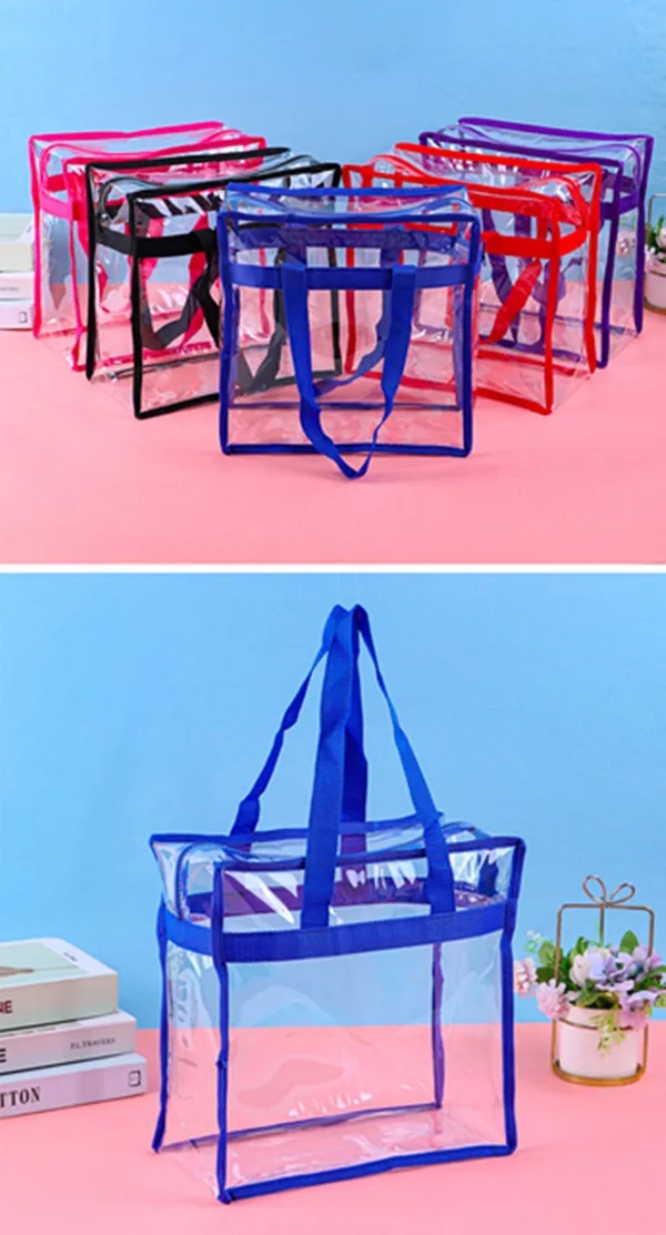 Clear PVC Tote Bag 4