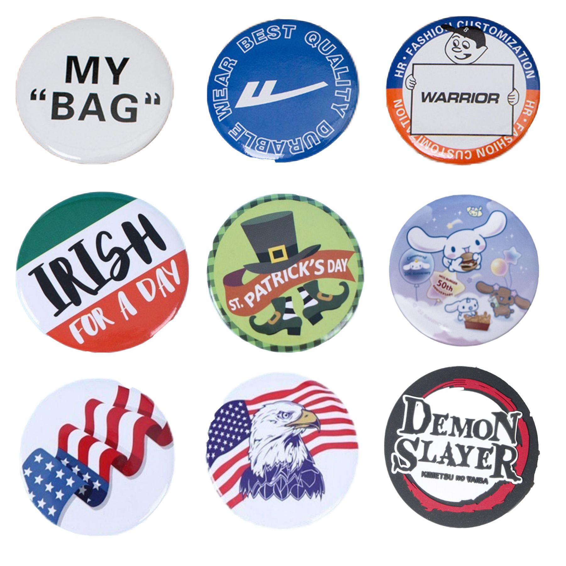 Round Pin Badges 5