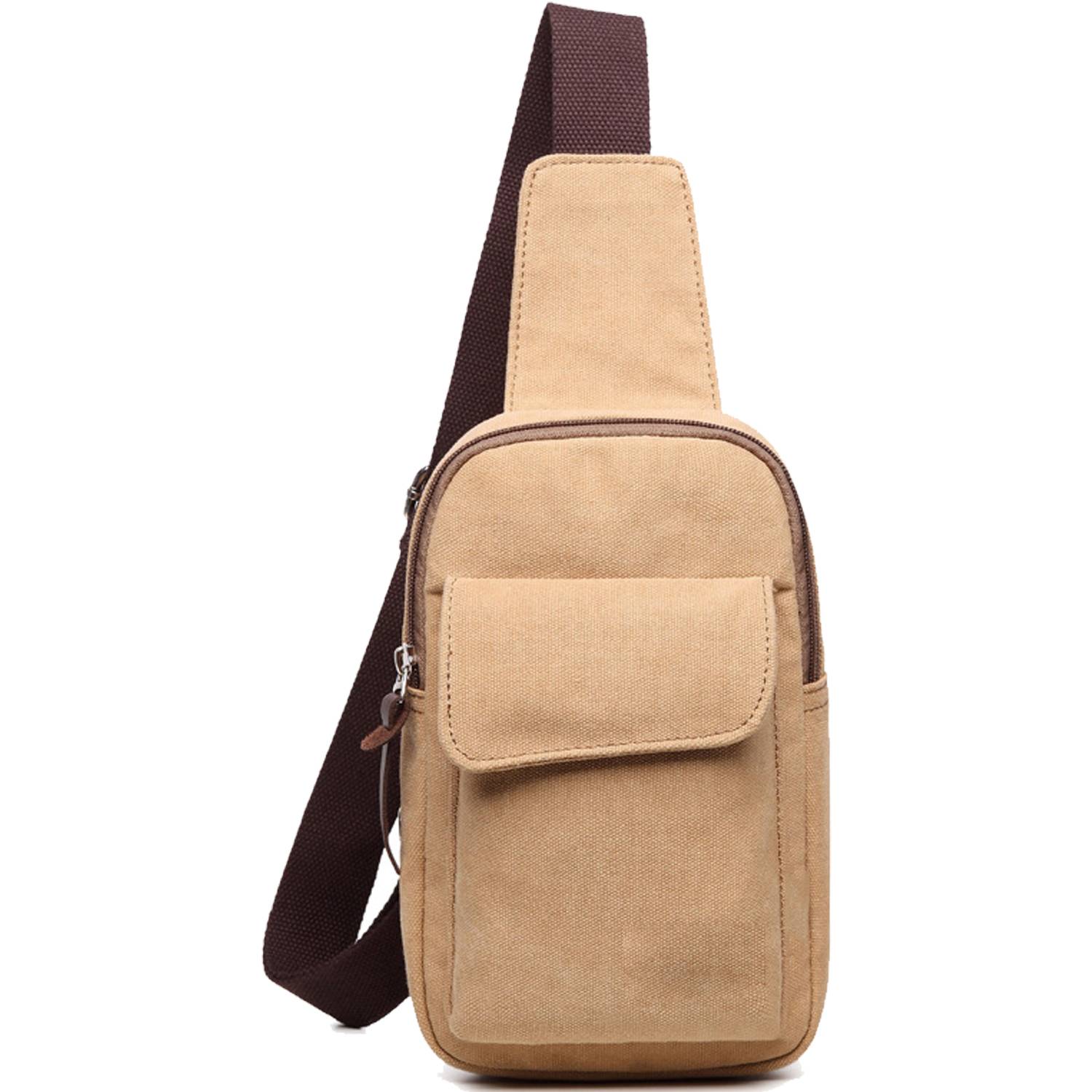 Canvas Crossbody Backpack for Women & Men Chest Bag 6