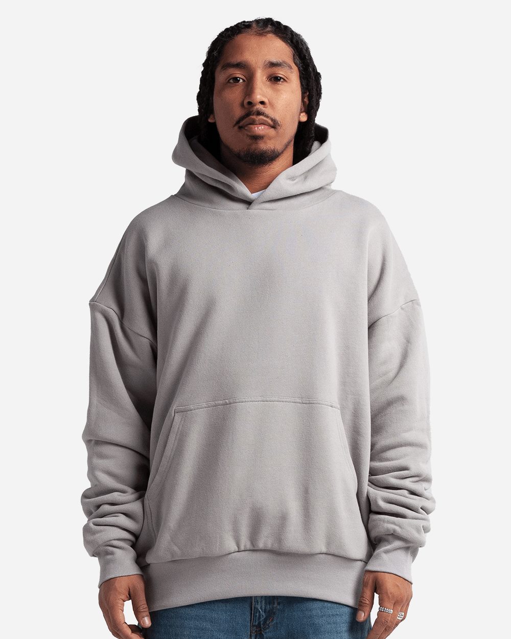 Unisex Garment-Dyed Double Layer Reversible Hoodie Sweatshirt - SHDLP 18