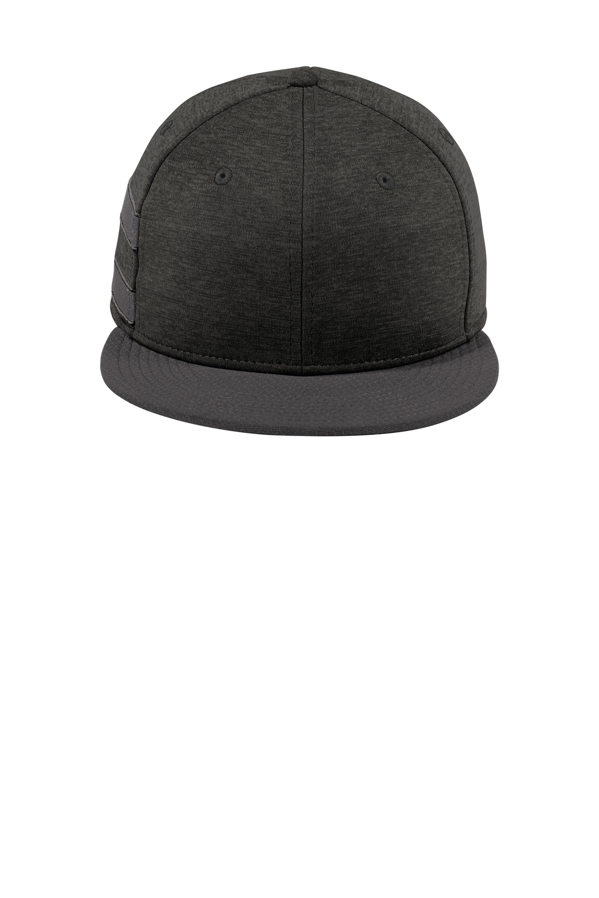 New Era Shadow Heather Striped Flat Bill Snapback Cap NE408 2