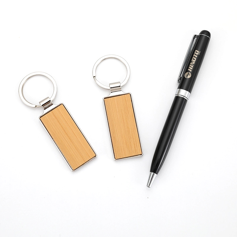Wooden Keychain & Pen Gift Set 1