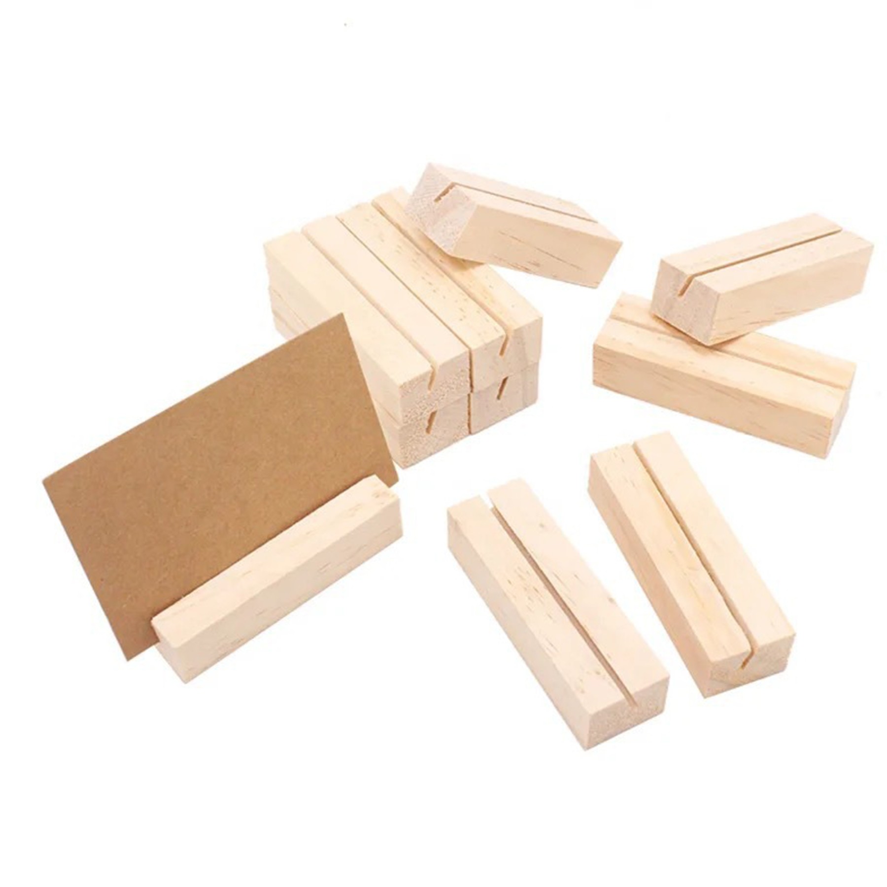 Pine Name Card Holder 4