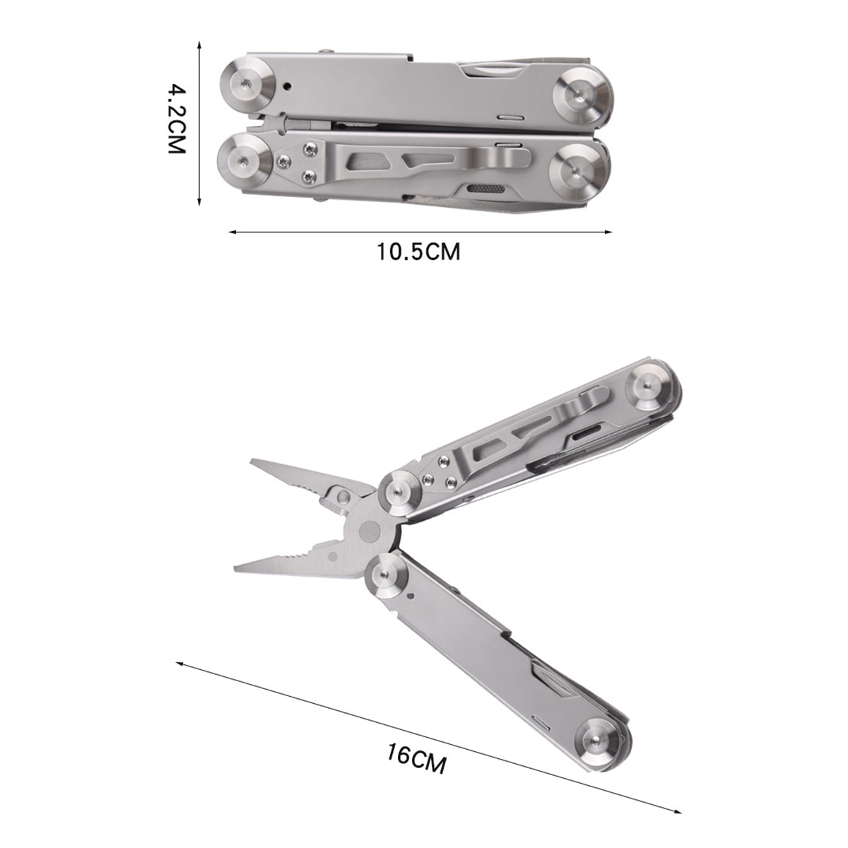 Yukon 11-In-1 Multi-Tool Pliers With Nylon Carrying Case 4