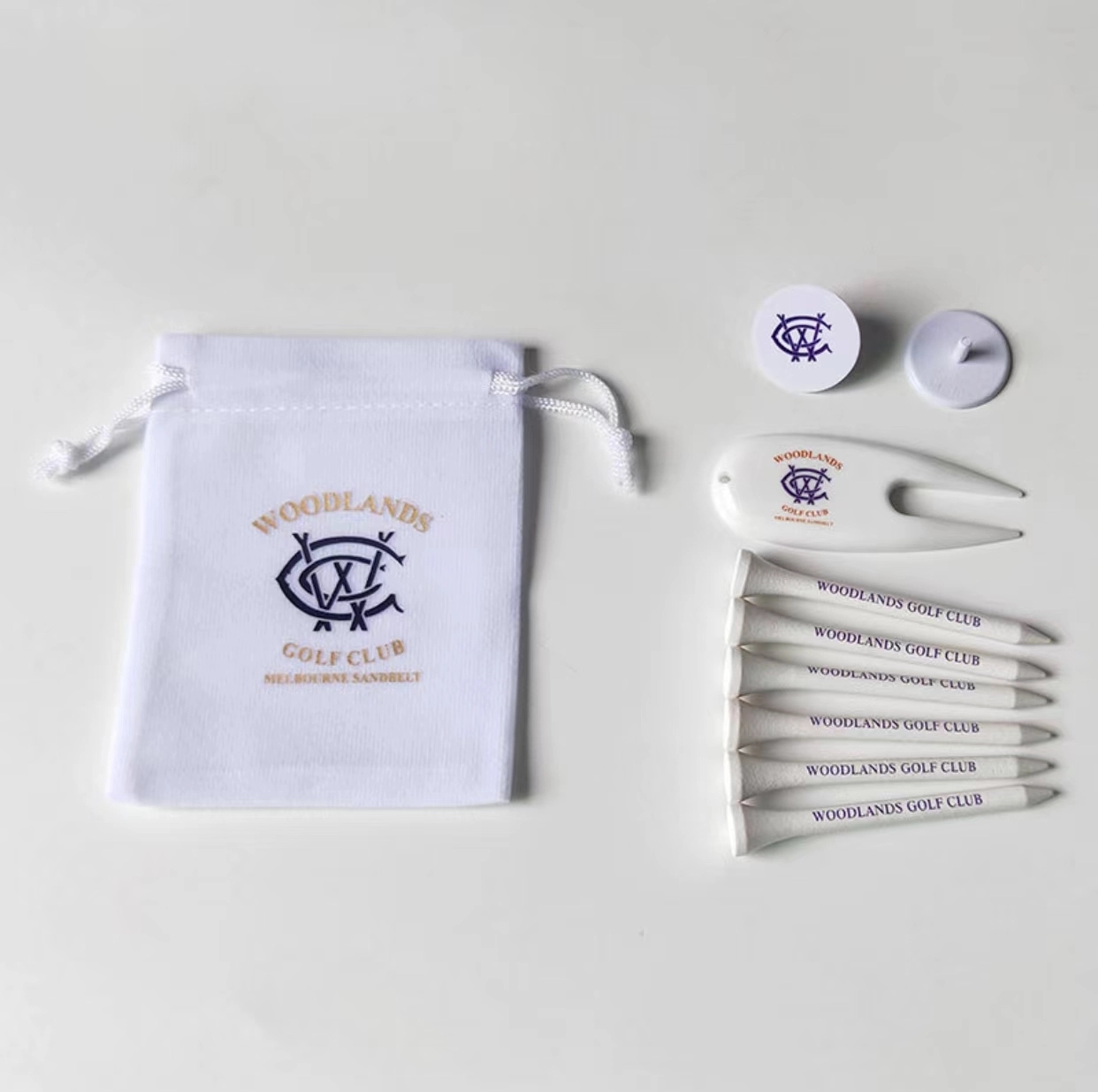 Golf Tee Holder Set 10