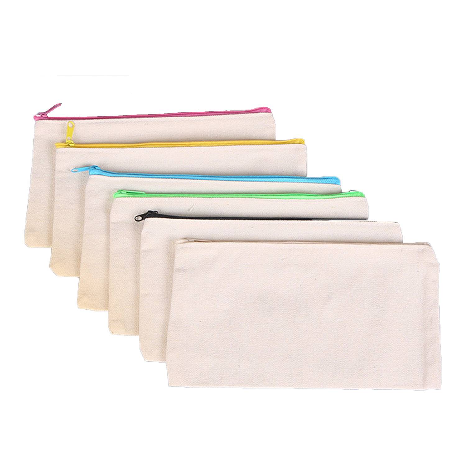 Zipper Canvas Storage Handbag 4