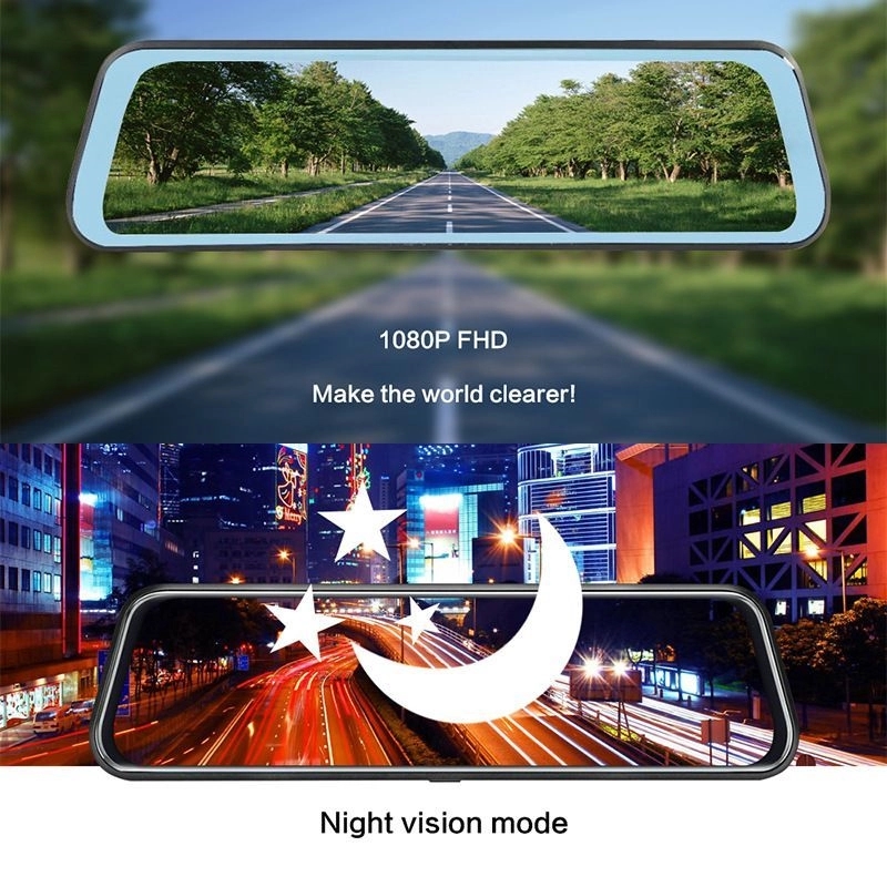 4K Mirror Dash 1080P Car Camera With Hd Screen Wide 2
