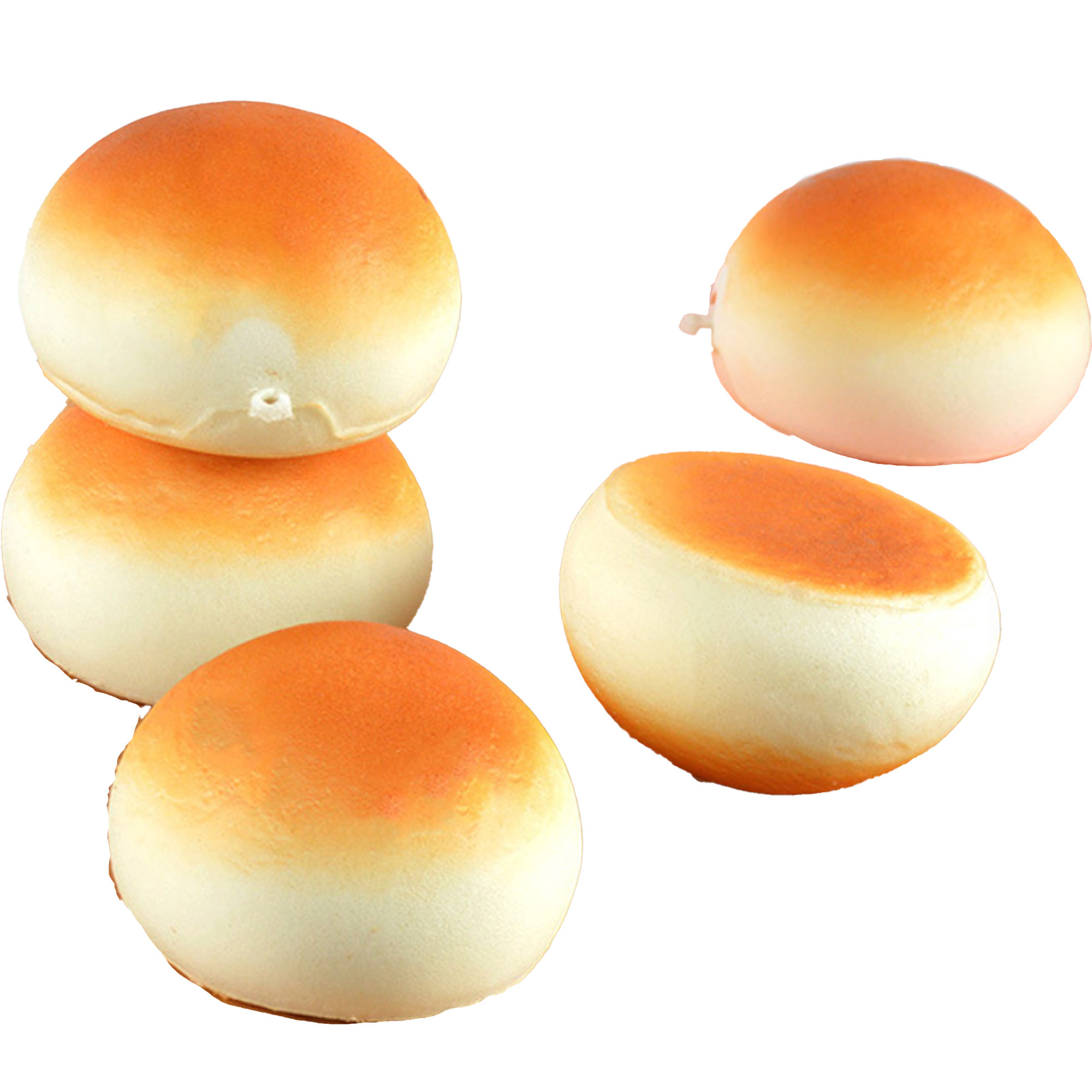 Pocket-Sized Bread PU Foam Stress Reliever 3