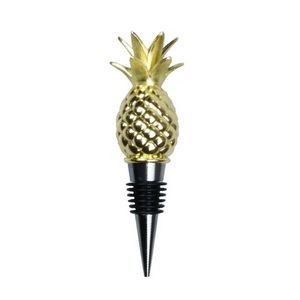 Stylish Golden Pineapple Wine Cork Bottle Stopper 3