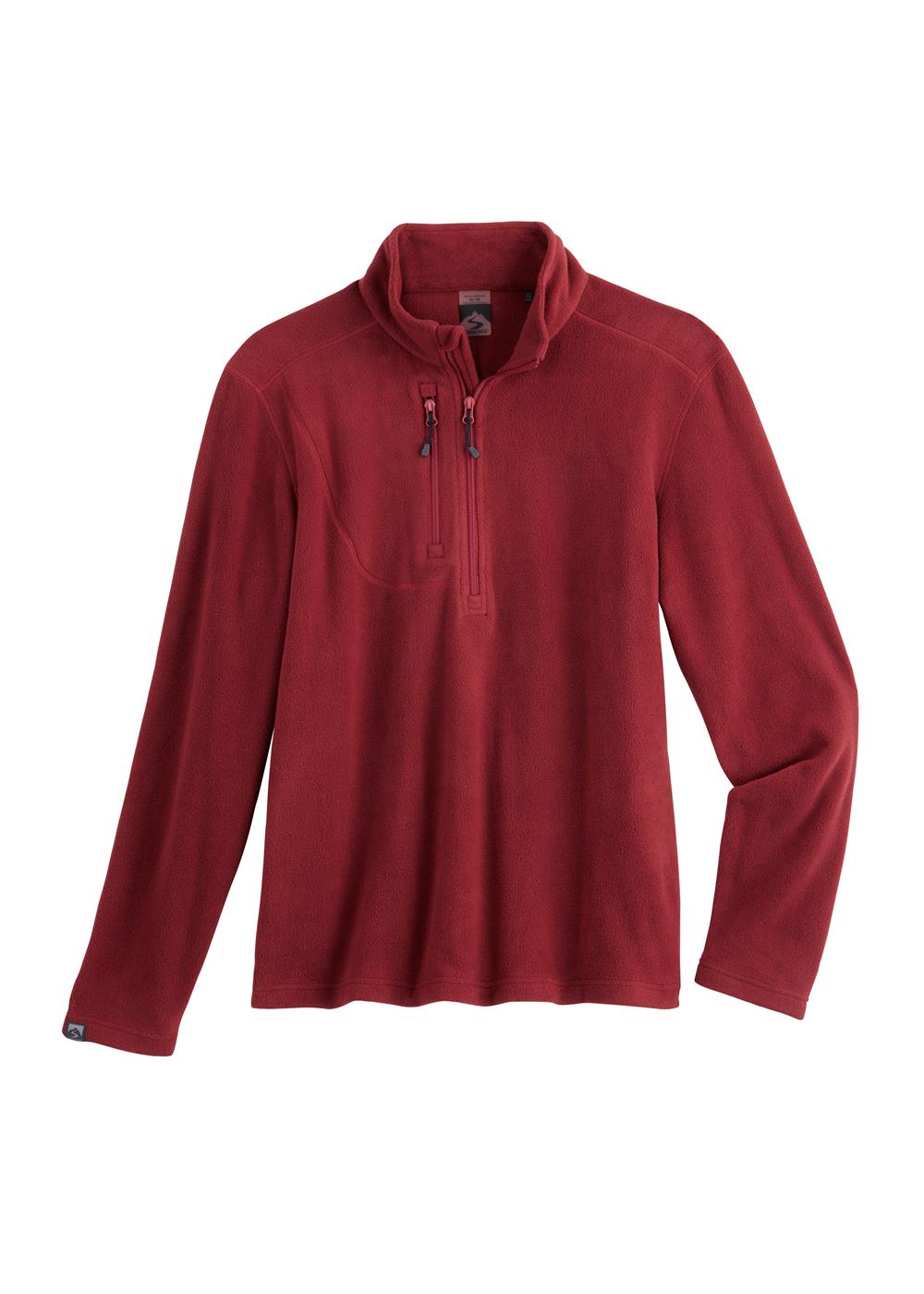 Storm Creek Men's Fireside Fleece Microfleece Quarter Zip 10