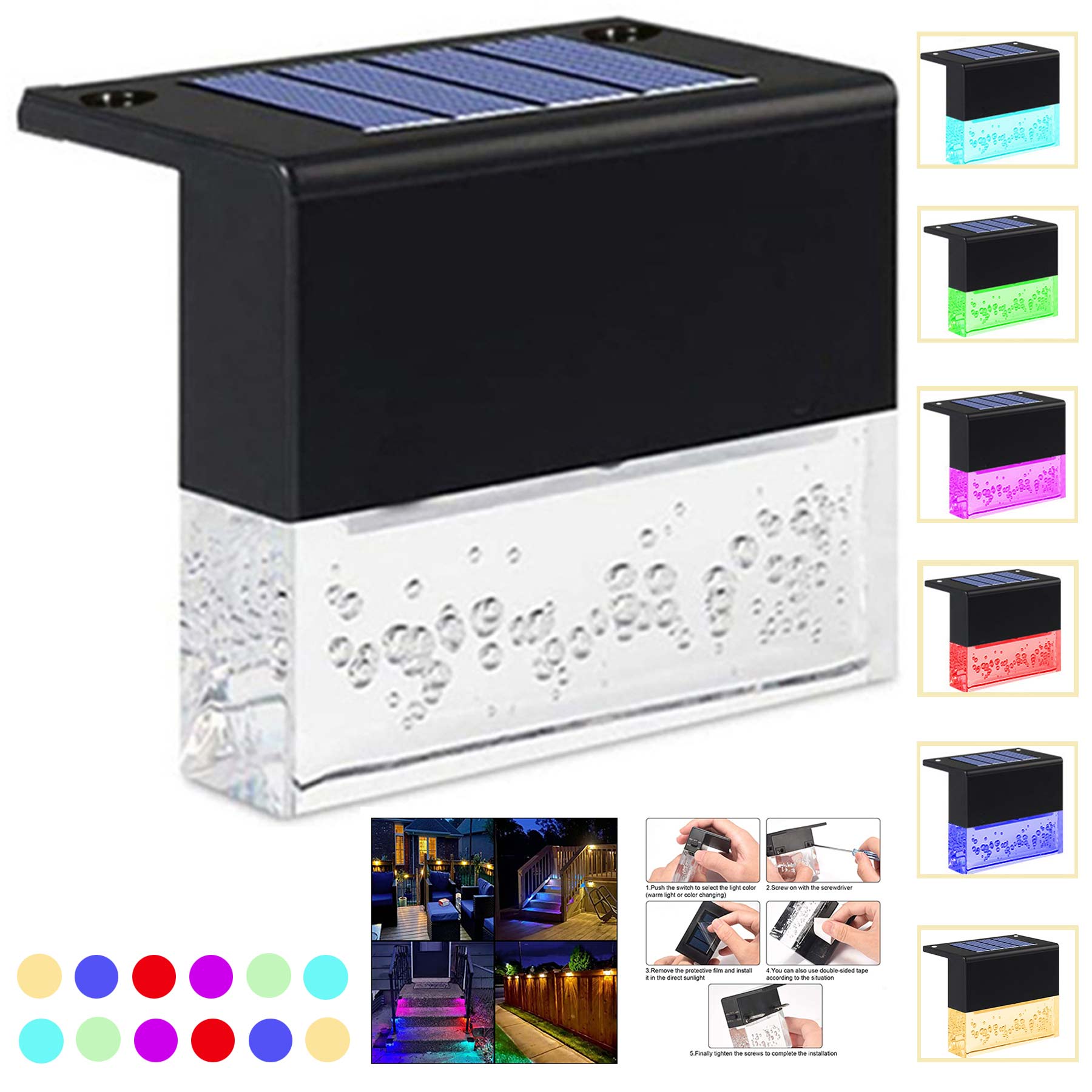 Solar Deck Lights 1