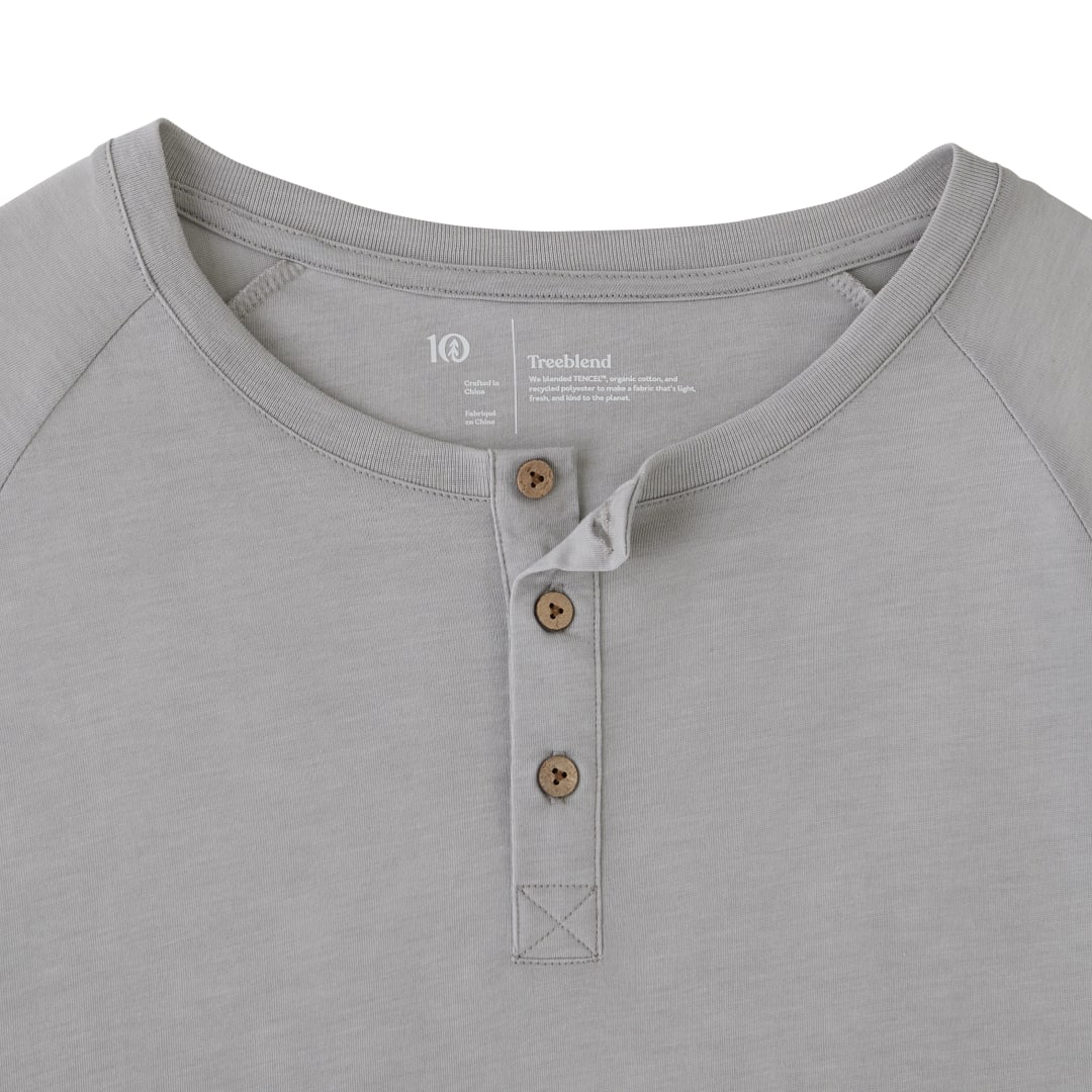 tentree TreeBlend Classic Henley Longsleeve - Men's 68