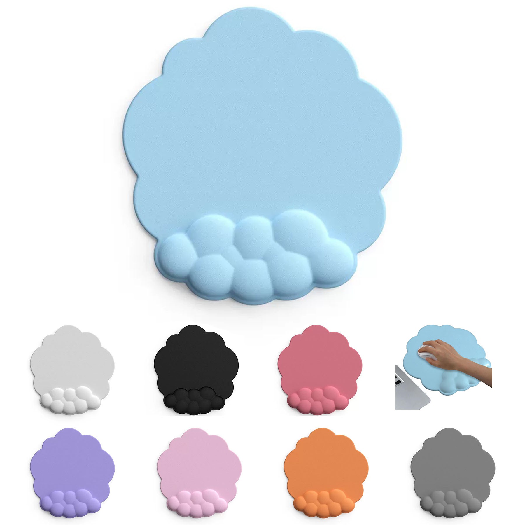 Cloud Shaped Mouse Pad