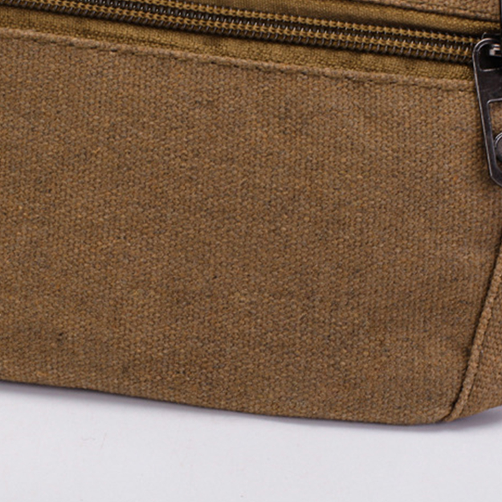 Canvas sports fanny pack waist bag chest bag 4