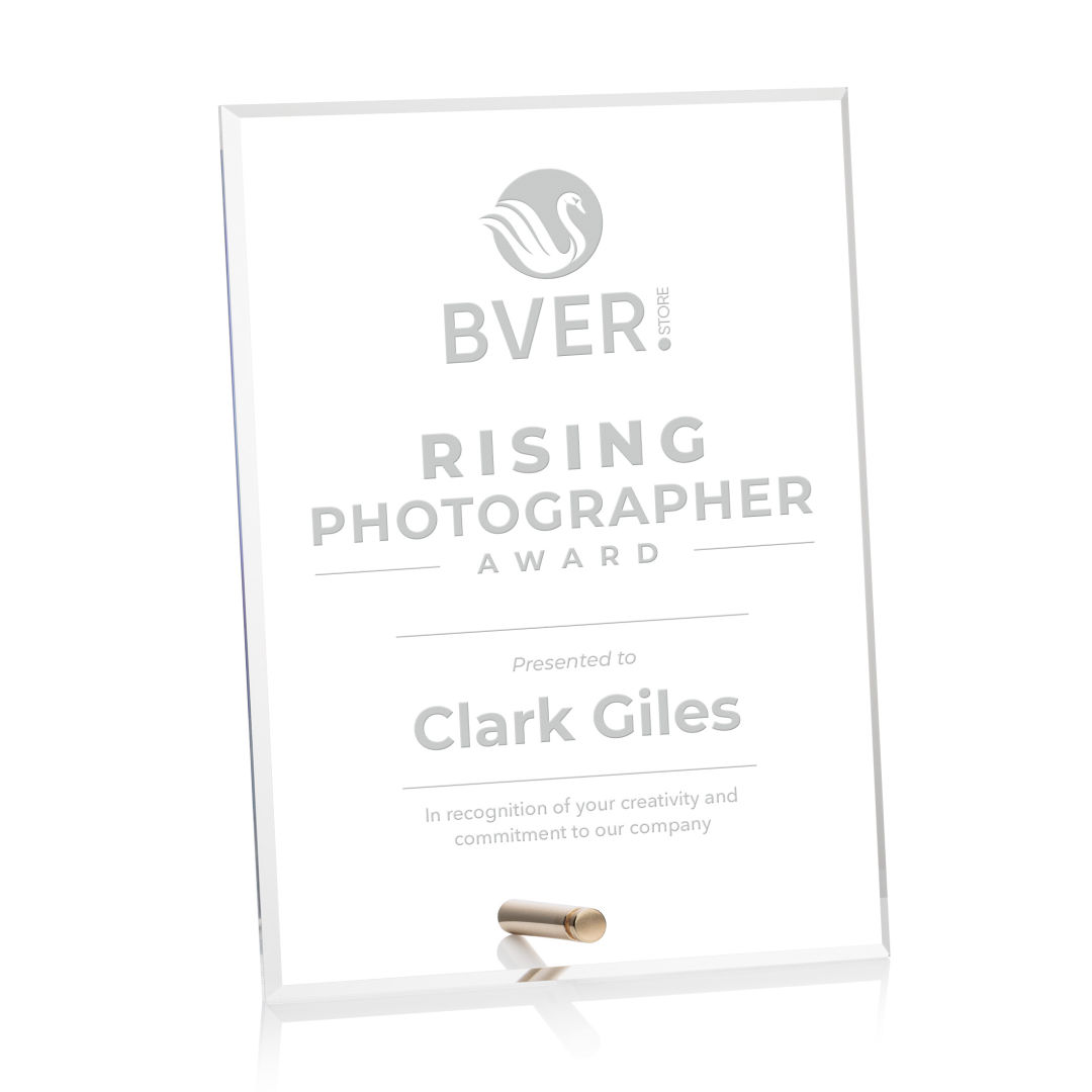 Polaris Rectangle (V) Award - Gold 5