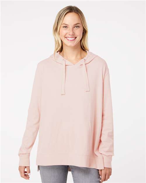 Women's Sueded Jersey Hooded Sweatshirt - W21404 15