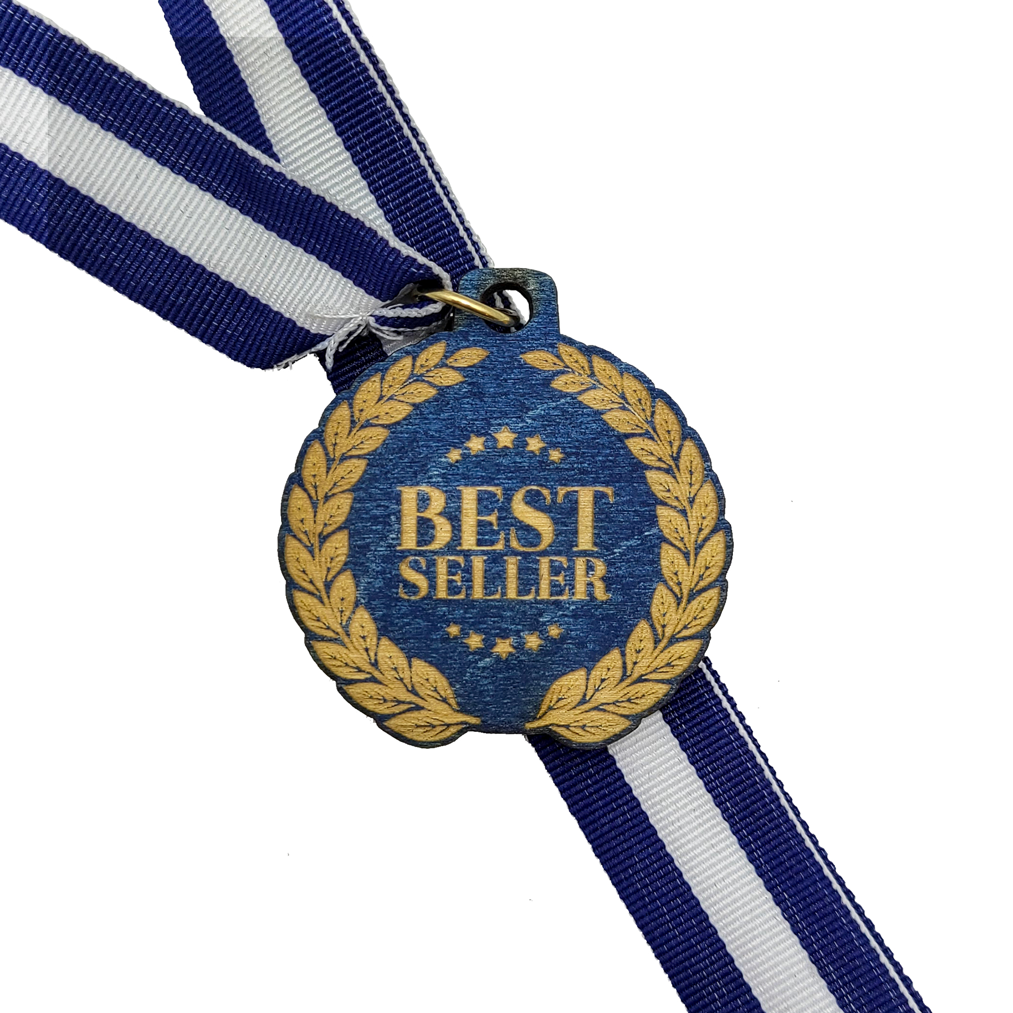 Wood Medals: 2" W x 2" H