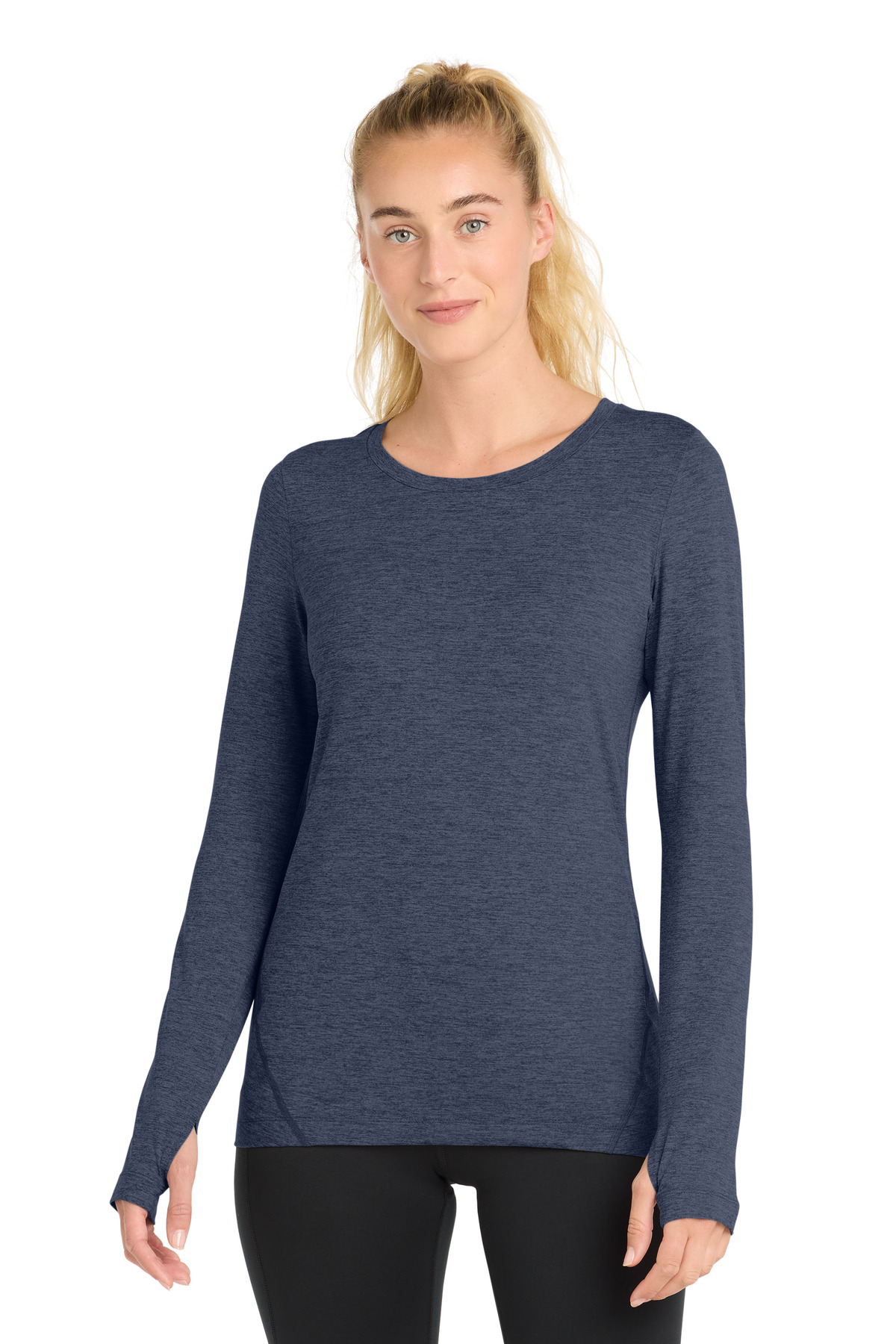 Sport-Tek Women's Exchange 1.5 Long Sleeve Crew LST710 6