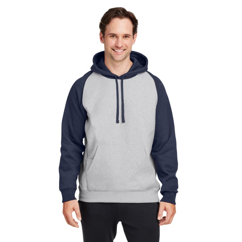 Team 365 Unisex Zone HydroSport™ Heavyweight Colorblock Hooded Sweatshirt 2