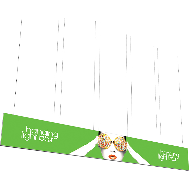 Vector Frame Hanging Light Box 30ft x 4ft