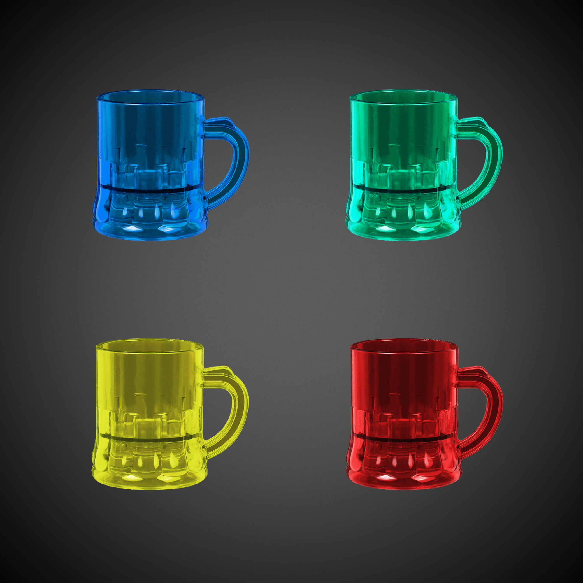 1 oz Mug Shaped Mini Shot Glass 7