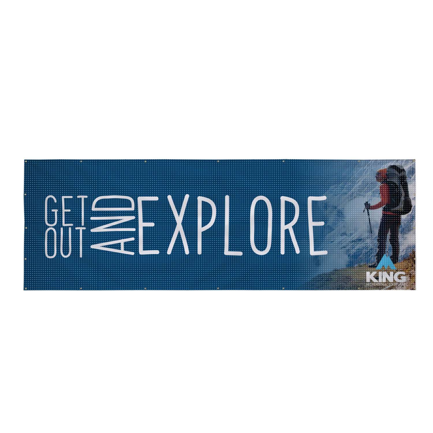 60" x 15' Fence Mesh Vinyl Banner