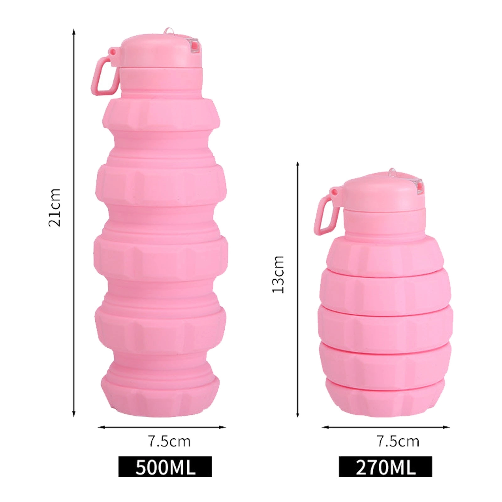 Creative Grenade-Shaped Silicone Water Bottle 10