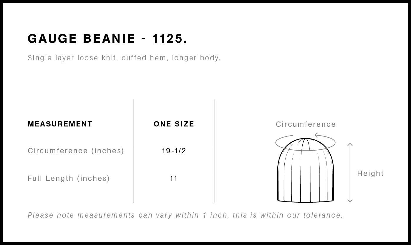 Gauge Beanie | 1125 20