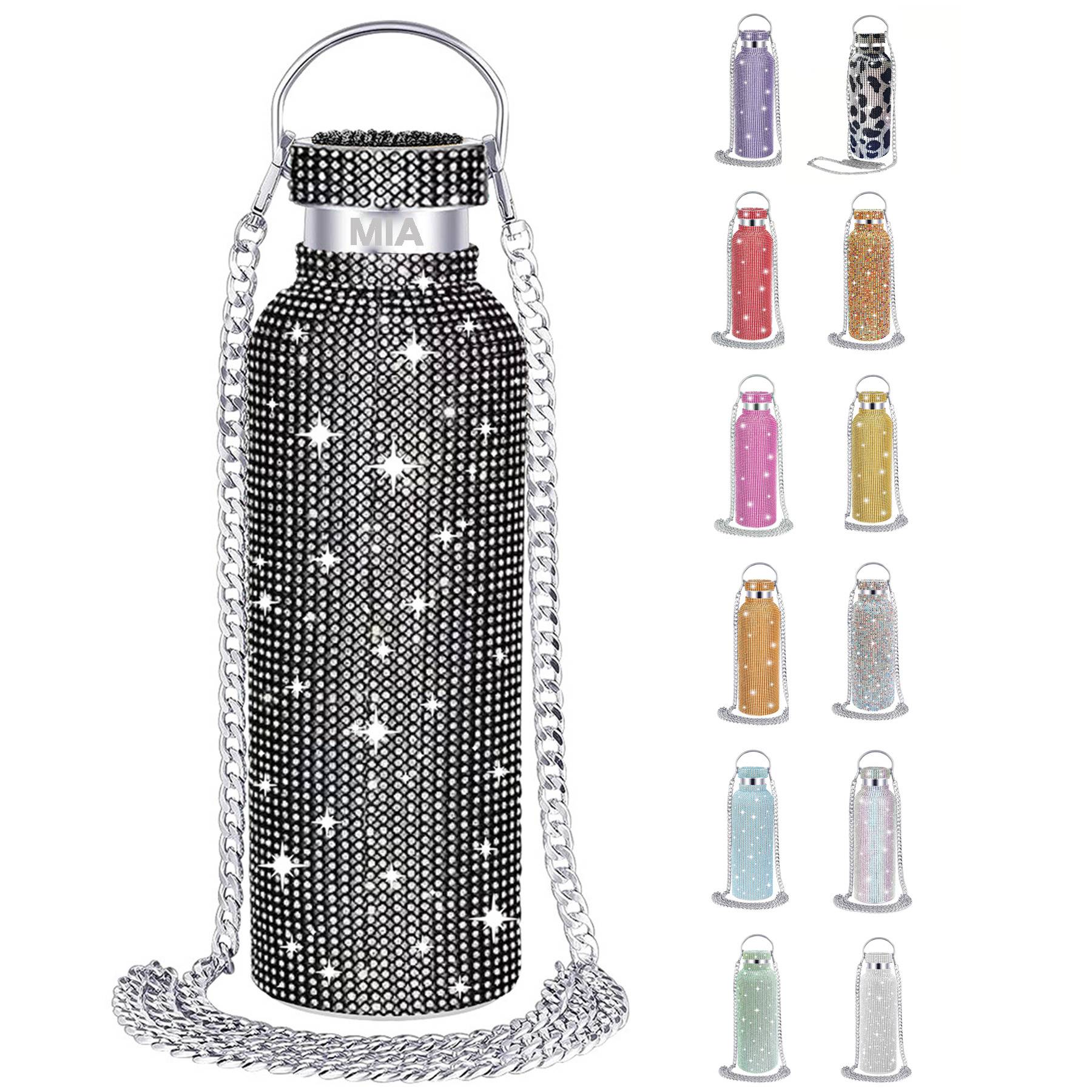 12oz Stainless steel insulated cup with diamond insert